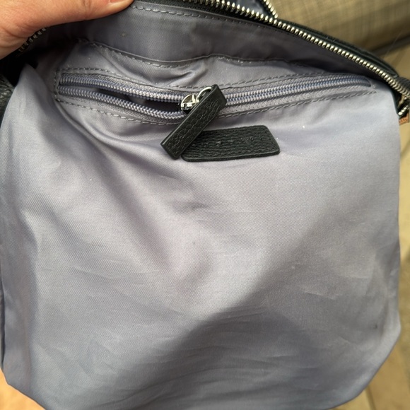 Bugatti black leather crossbody purse - Picture 8 of 8